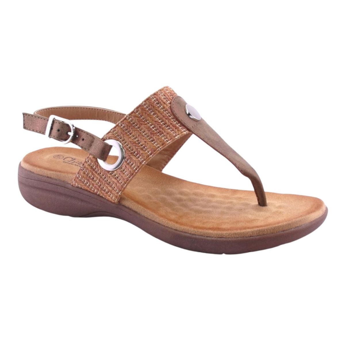 CHALADA - Sandalia Mujer Camel Moda Chalada Gigo-4