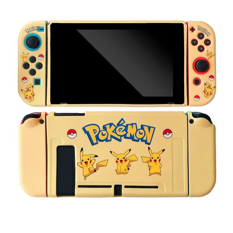 GENERICO - Funda Silicona TPU de pokémon para Nintendo Switch