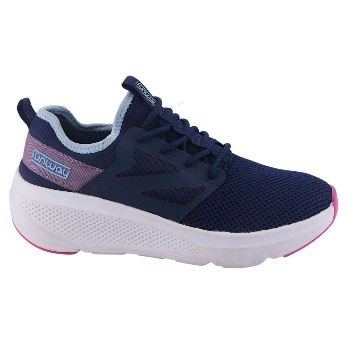 FUNWAY - Zapatillas Mujer Azul Urbano Funway Crew-1
