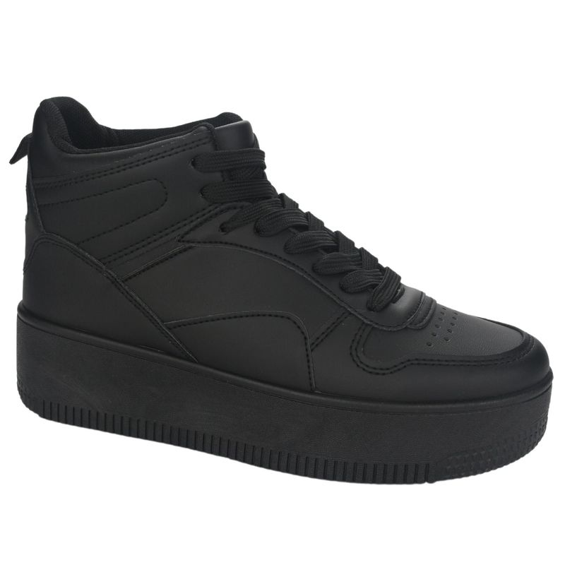 CHALADA - Zapatillas Mujer Negro Plataforma Chalada Metta-8