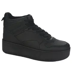 CHALADA - Zapatillas Mujer Negro Plataforma Metta-8