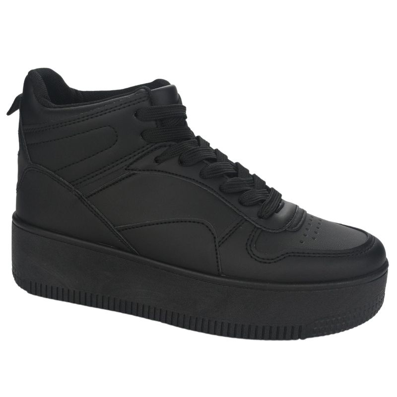 CHALADA - Zapatillas Mujer Negro Plataforma Chalada Metta-8
