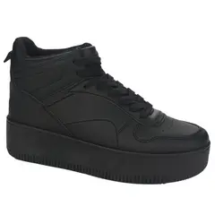 CHALADA - Zapatillas Mujer Negro Plataforma Metta-8