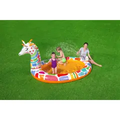 BESTWAY - Piscina Inflable Jirafa 2.66M X 1.57M X 1.27M