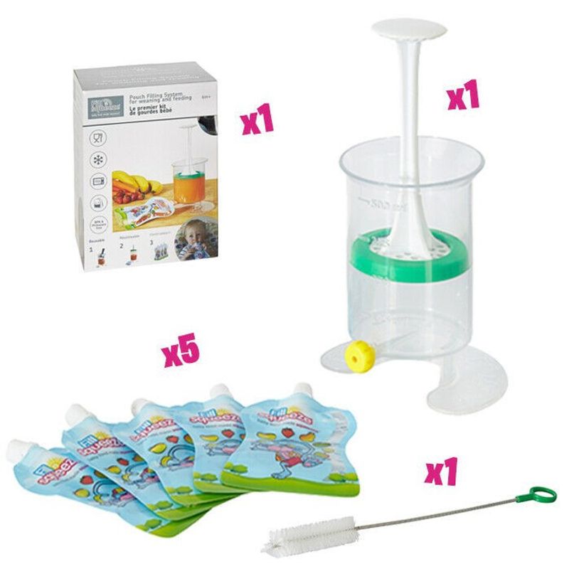 FILL N SQUEEZE - Kit Fill n Squeeze   5 Repuestos  Escobilla