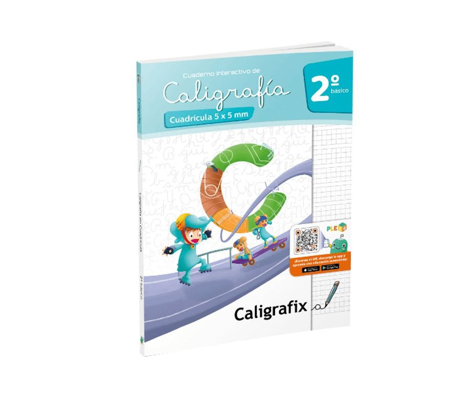 Cuaderno de caligrafia 5x5mm 2 Basico