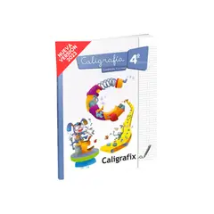 CALIGRAFIX - Cuaderno de caligrafía 5x5mm 4° Básico