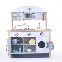 PELLITOS - COCINA DIDACTICA DE MADERA CIELO