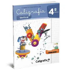 CALIGRAFIX - Cuaderno de caligrafía Vertical 4° Básico