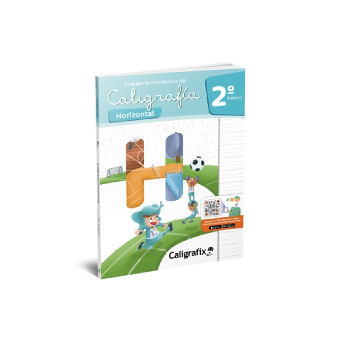 CALIGRAFIX - Cuaderno de caligrafía Horizontal 2° Básico