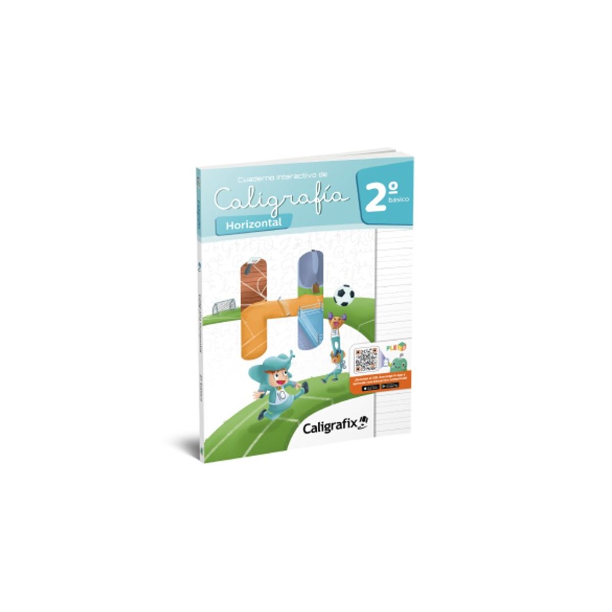 CALIGRAFIX - Cuaderno de caligrafía Horizontal 2° Básico