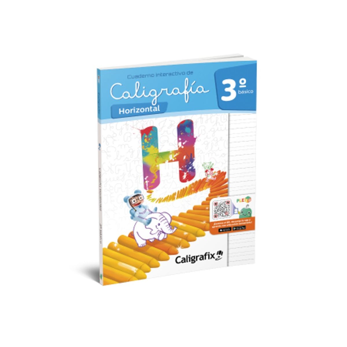 CALIGRAFIX - Cuaderno de caligrafía Horizontal 3° Básico