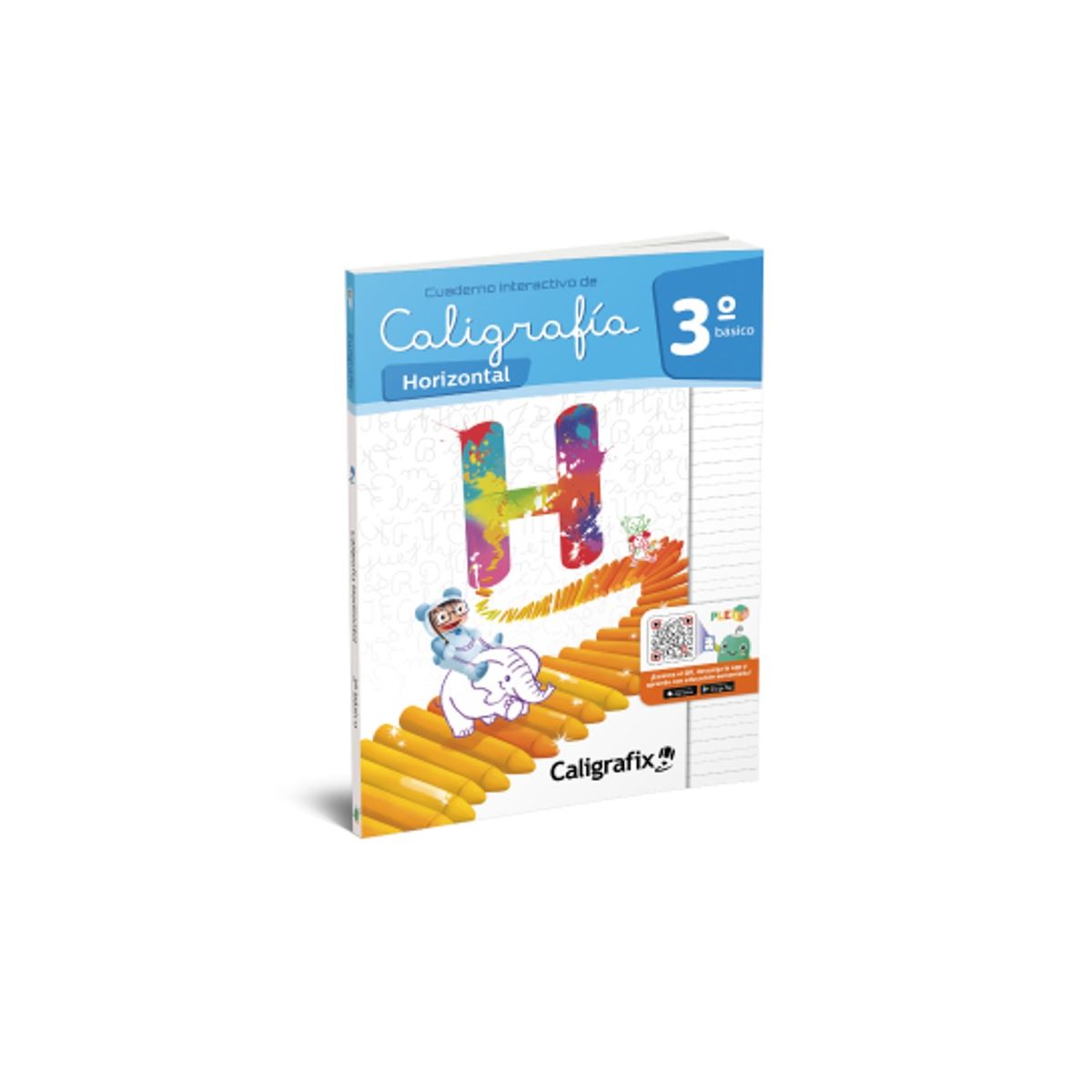 CALIGRAFIX - Cuaderno de caligrafía Horizontal 3° Básico