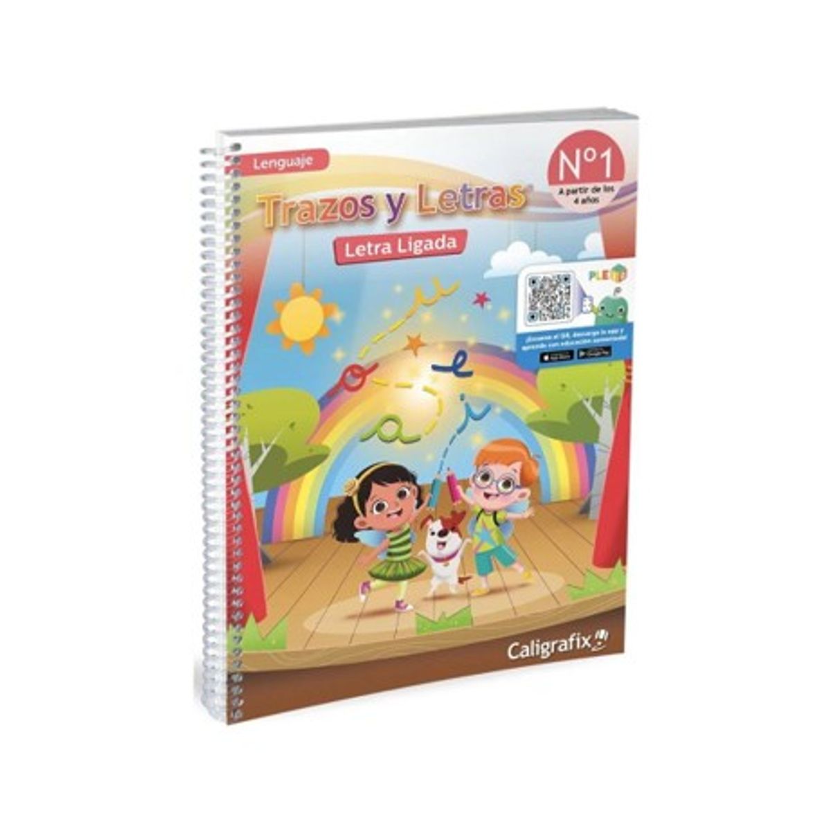 CALIGRAFIX - Cuaderno Trazos y letras N°1