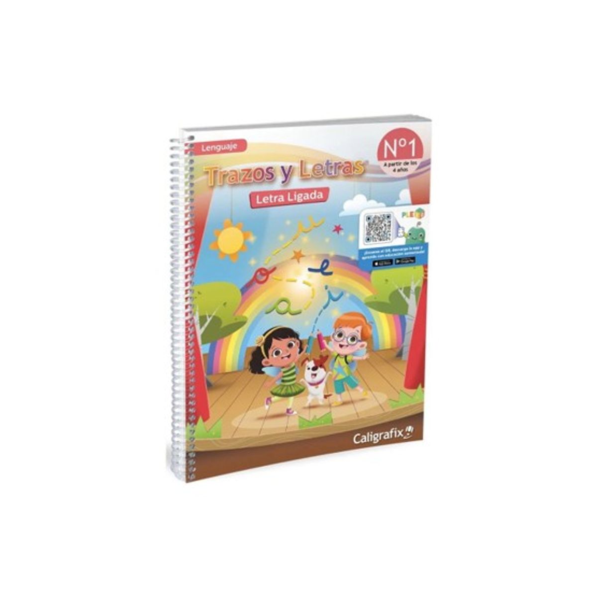CALIGRAFIX - Cuaderno Trazos y letras N°1
