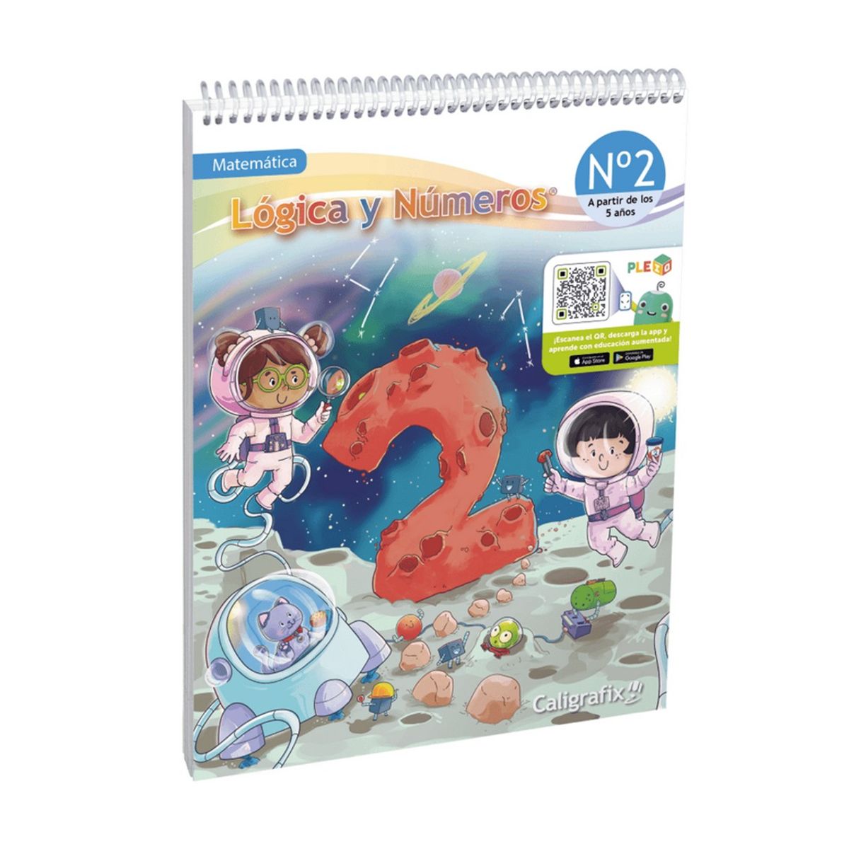 CALIGRAFIX - Cuaderno Lógica y Números N°2
