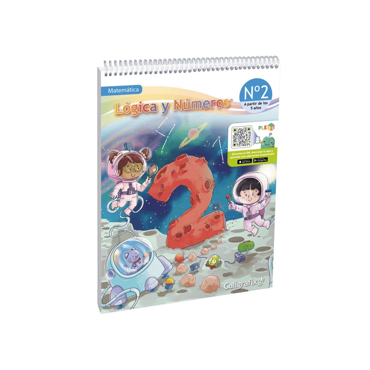 CALIGRAFIX - Cuaderno Lógica y Números N°2
