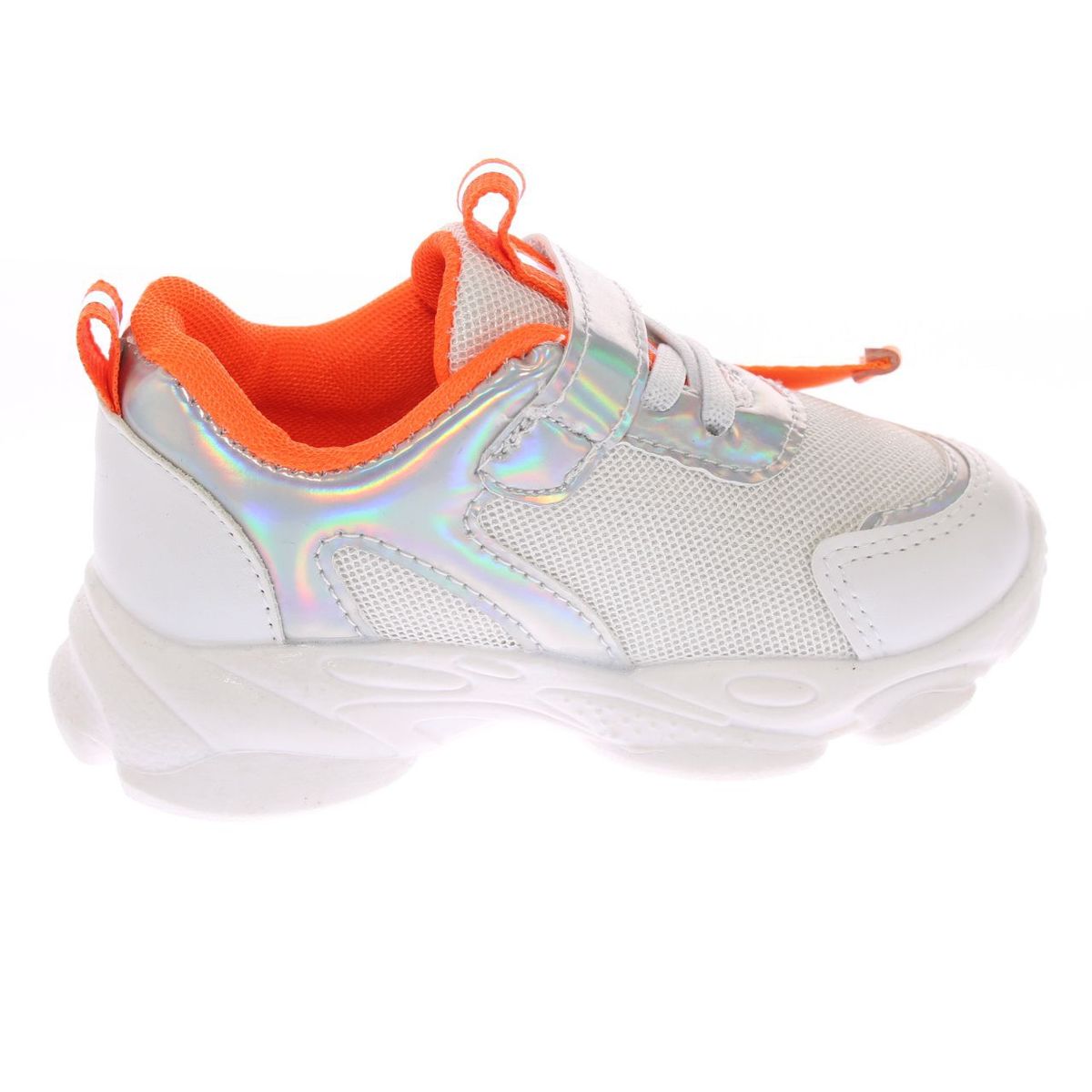 VIA FRANCA - Zapatilla Casual Para Niño Color Naranjo