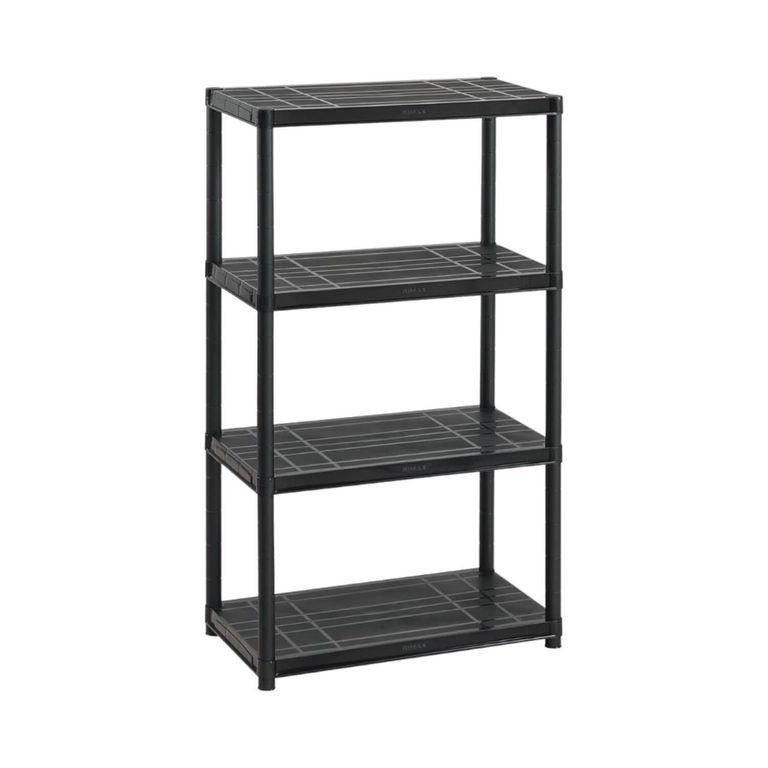 Estante Repisa Rack plastico 4 Niveles 71x38 x129cm