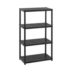 RIMAX - Estante Repisa Rack plastico 4 Niveles 71x38 x129cm
