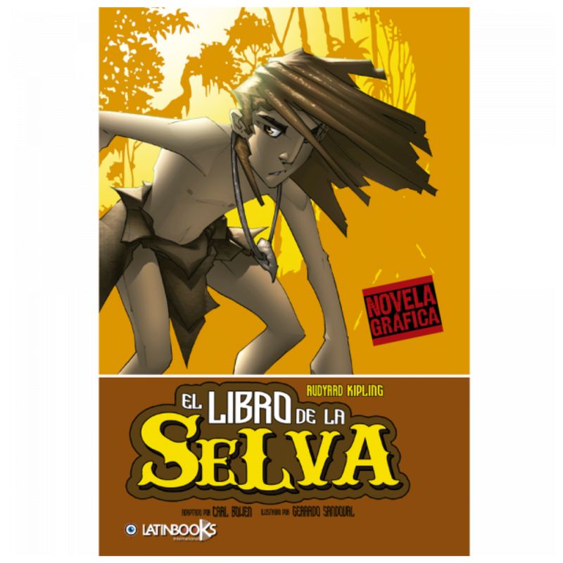 LATINBOOKS - El libro de la selva - Novela Gráfica LATINBOOKS