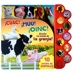 COTTAGE DOOR PRESS - 10 Sonidos de la granja ¡Cuac! ¡Muu! ¡Oinc!