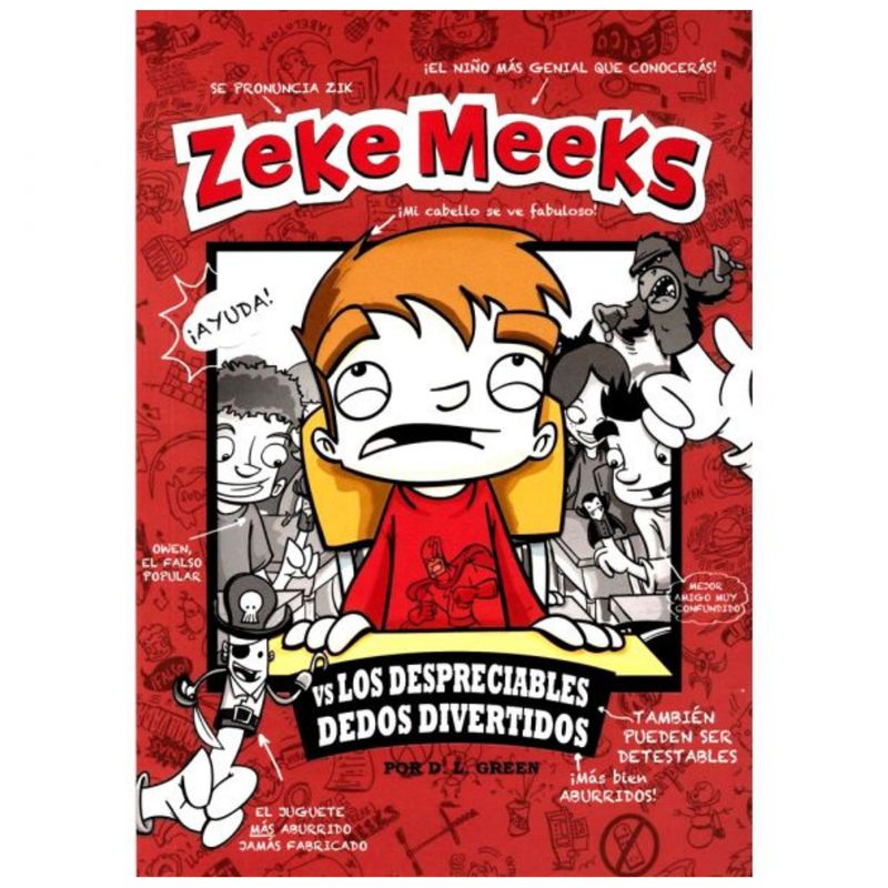 LATINBOOKS - Zeke Meeks vs Los despreciables dedos divertidos LATINBOOKS