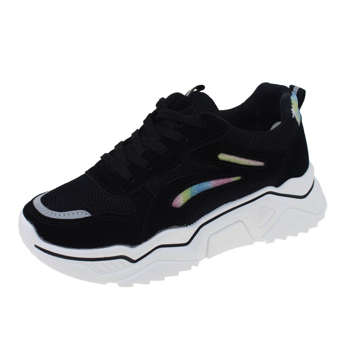 VIA FRANCA - Zapatilla Casual Para Mujer Color Negro