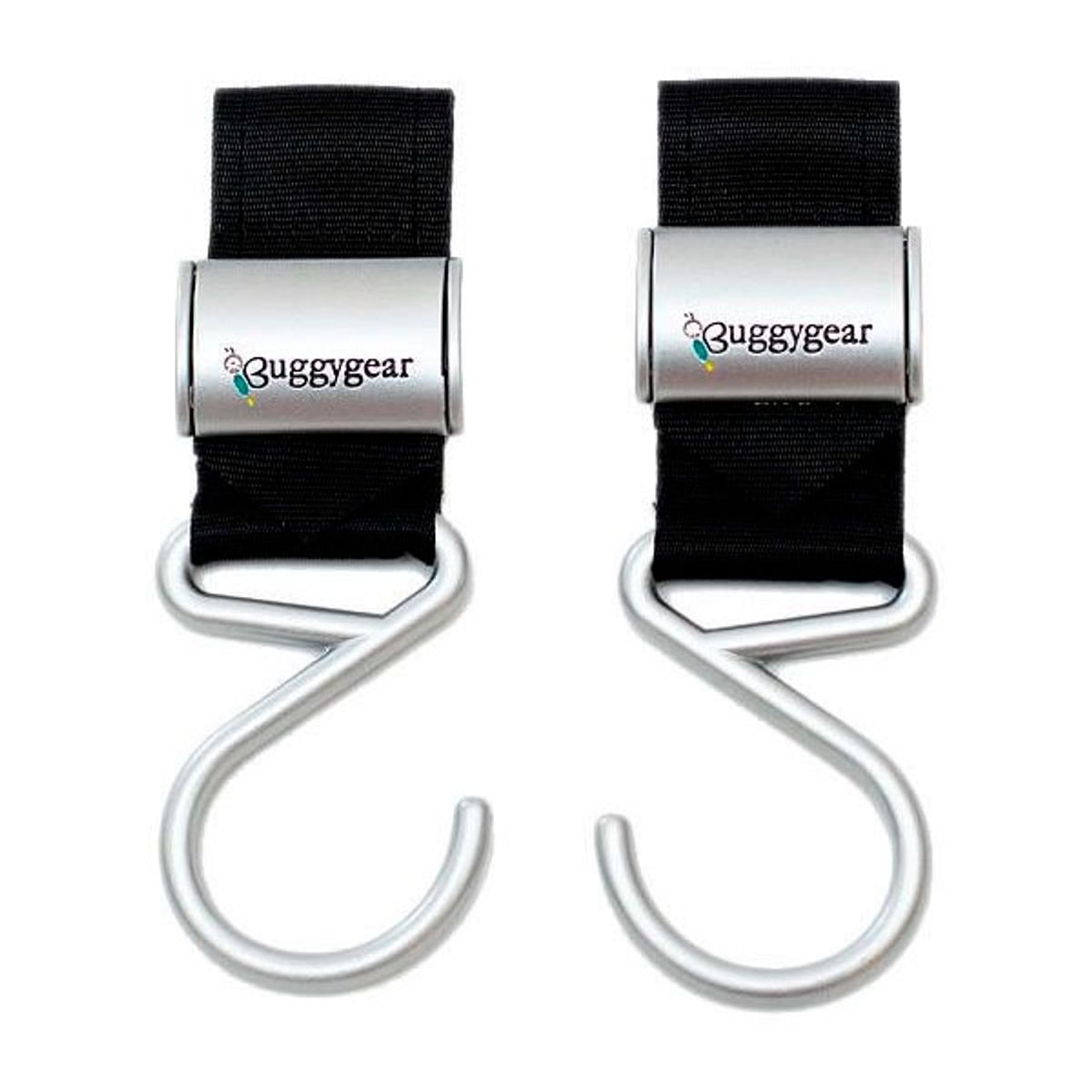 BUGGY GEAR - Ganchos antideslizantes  para Coches, 2 unidades Negro 16kg