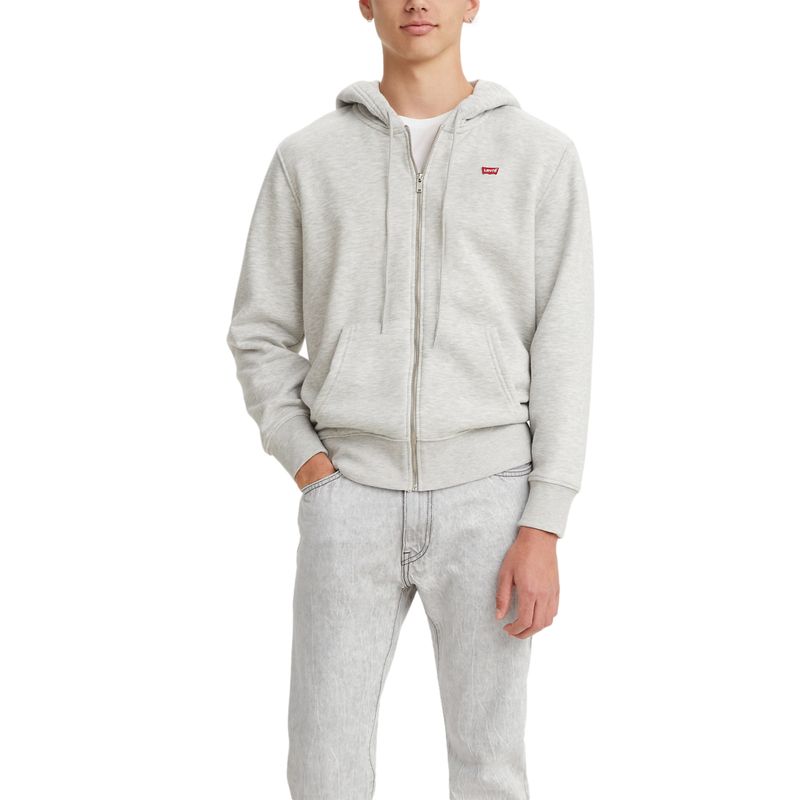 LEVIS - Polerón Hombre Regular Fit Color entero Gris Levis