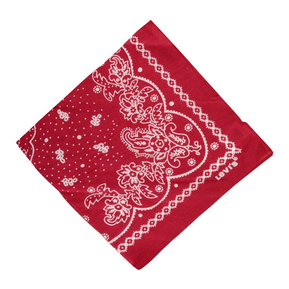 LEVIS - Bandana Hombre Paisley Rojo Levis