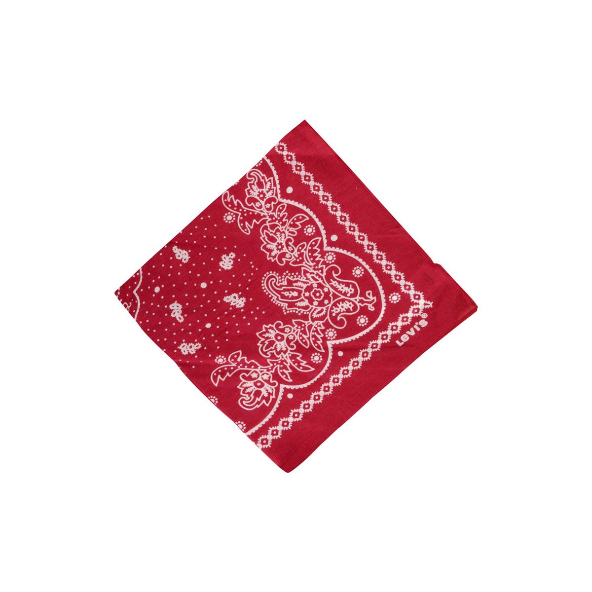 LEVIS - Bandana Hombre Paisley Rojo Levis