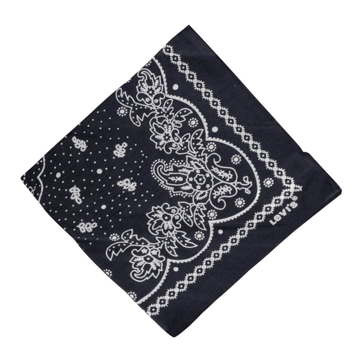 LEVIS - Bandana Hombre Paisley Negro Levis