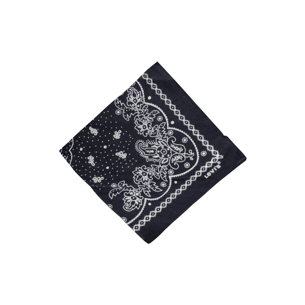 LEVIS - Bandana Hombre Paisley Negro Levis