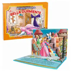 LATINBOOKS - Mis cuentos clásicos en 3D - La bella durmiente POP UP
