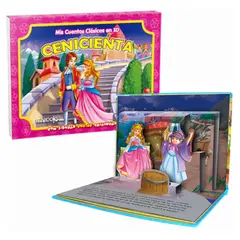 LATINBOOKS - Mis cuentos clásicos en 3D - Cenicienta (POP UP)