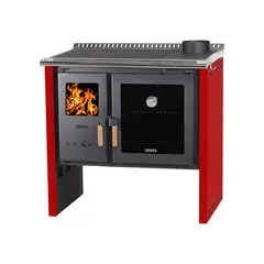 BOSCA - Cocina a Leña Hestia 90 Rojo