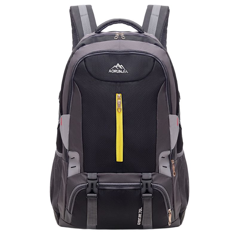 CRUSEC - Mochila Deportiva 65 Litros Unisex Trekkinng Outdoor Negro