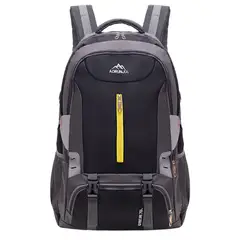 CRUSEC - Mochila Deportiva 65 Litros Unisex Trekkinng Outdoor Negro