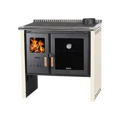 BOSCA - Cocina a Leña Hestia 90 Marfil