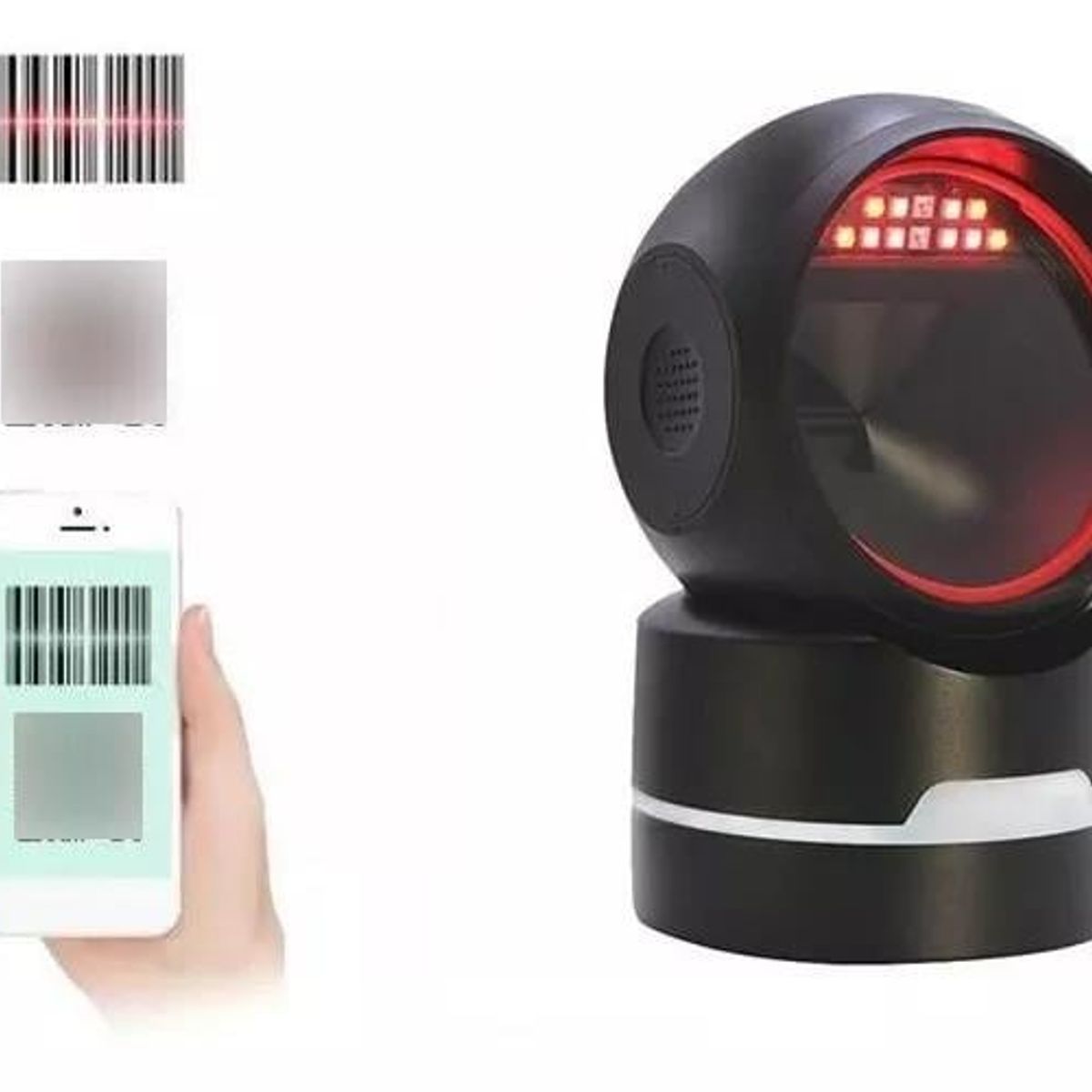 GENERICO - Escáner Omnidireccional Código De Barras Iai Tech