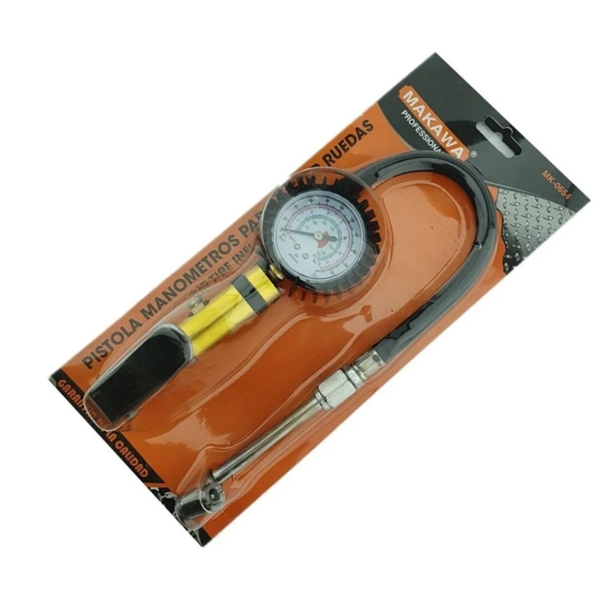 MAKAWA - Pistola Manómetros Para Inflar Ruedas Makawa