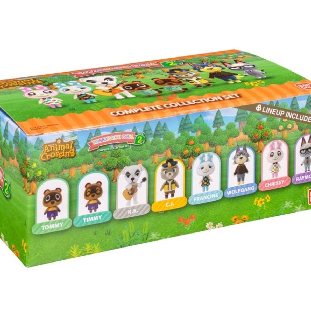 BANDAI - Set V2 Animal Crossing New Horizon Villager Flocked - Sniper
