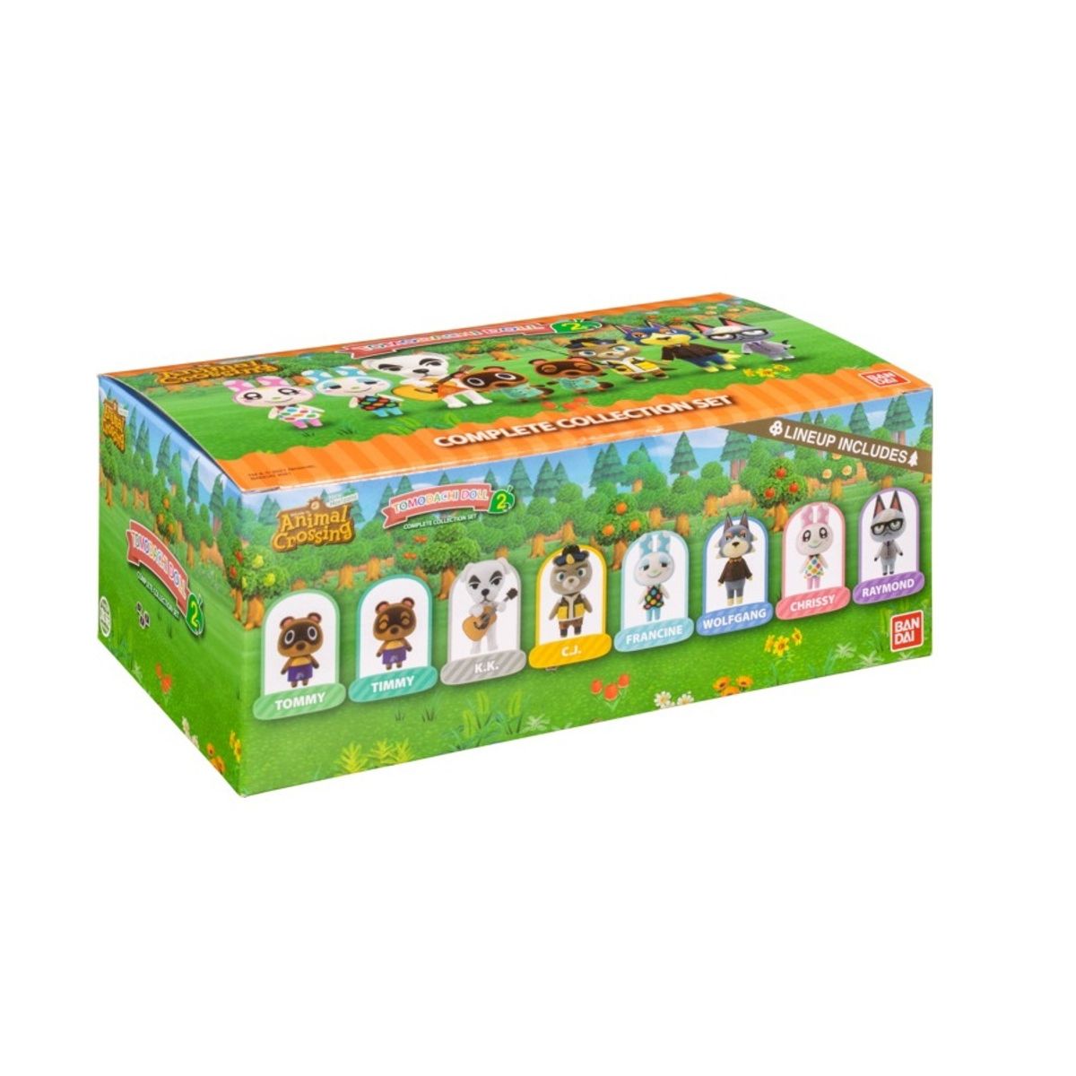 BANDAI - Set V2 Animal Crossing New Horizon Villager Flocked - Sniper