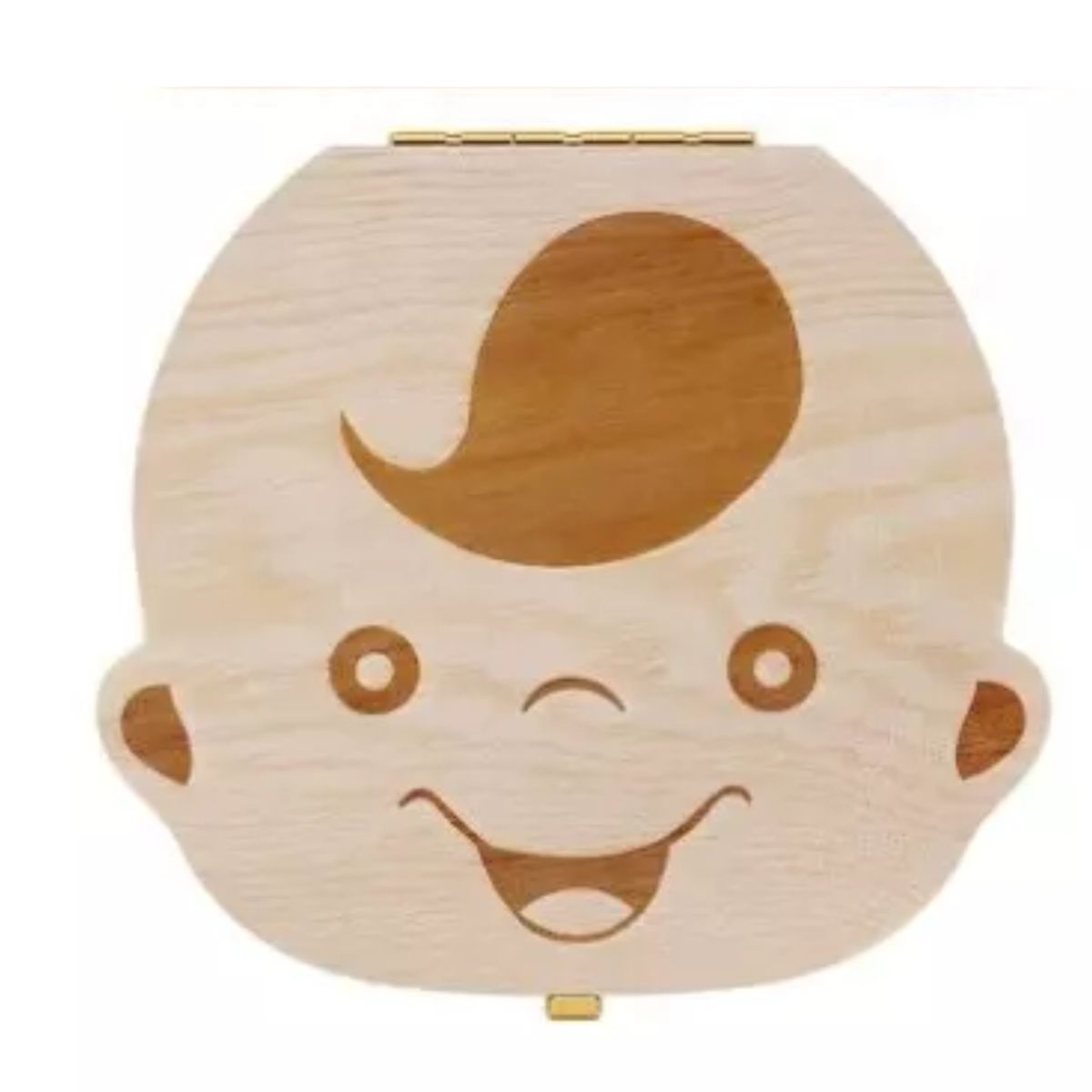 GENERICO - Caja De Madera Para Guardar Dientes Bebé Niño