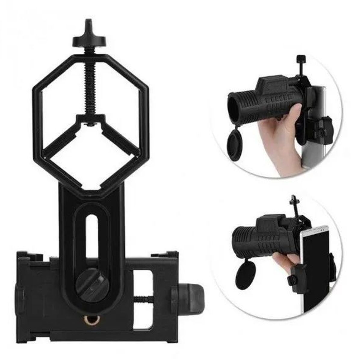 KUANGYE - Adaptador Y Soporte Para Telescopio Binoculares Y Teléfono
