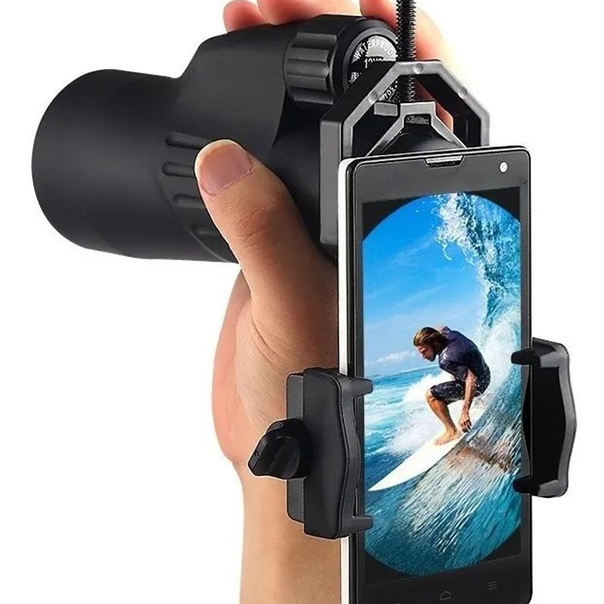 KUANGYE - Adaptador Y Soporte Para Telescopio Binoculares Y Teléfono