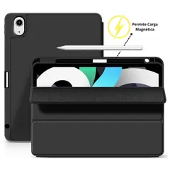 GENERICO - Funda Para iPad Mini 6° Generación 2021 Ranura Lápiz Color Negro