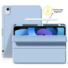 GENERICO - Funda Para iPad Mini 6° Generación 2021 Ranura Lápiz Color Celeste