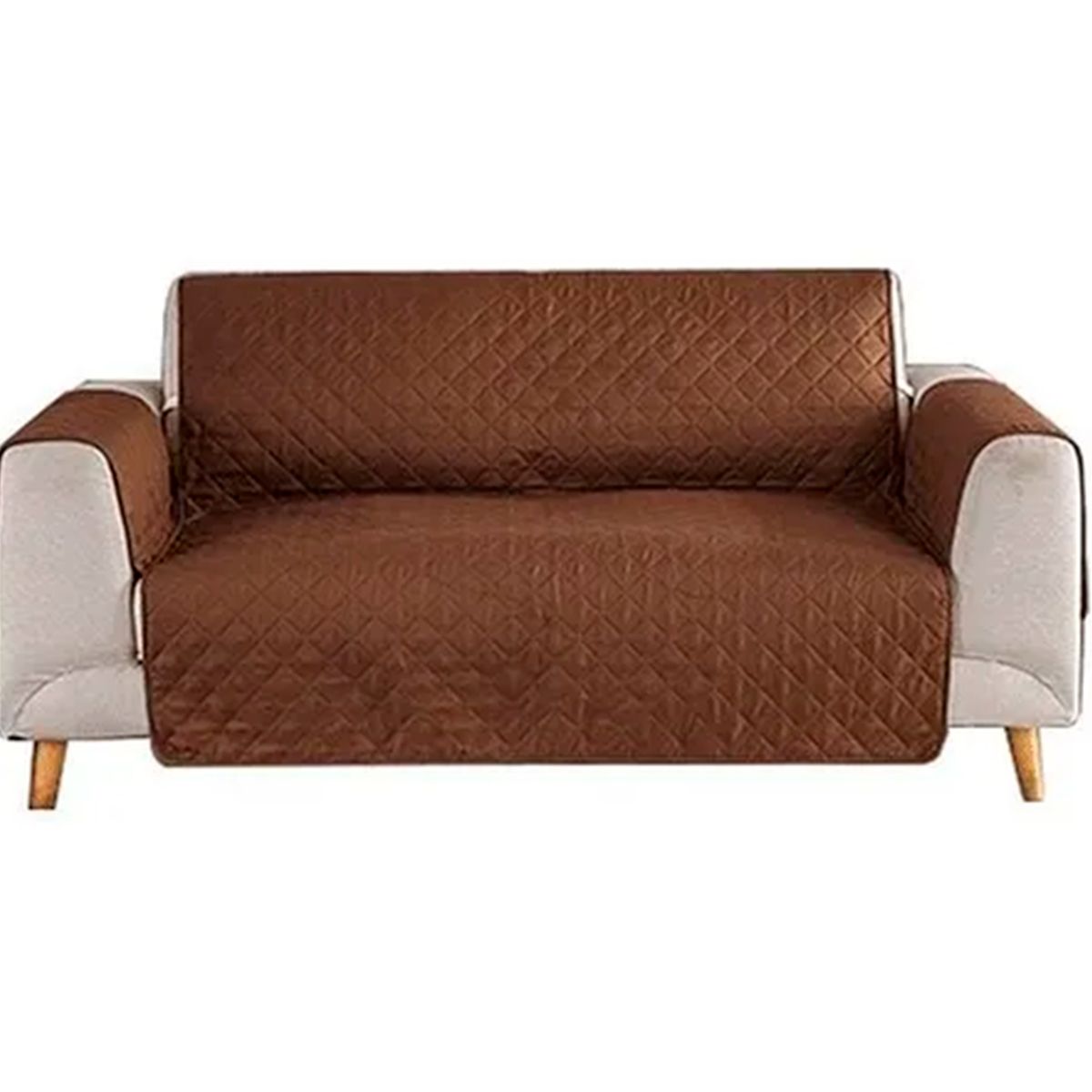 GENERICO - Funda Cobertor Reversible De Sofa 3 Cuerpos